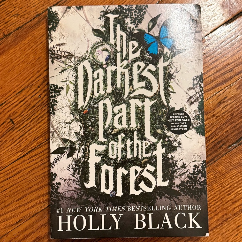 *Signed* THE DARKEST PART OF THE FOREST by Holly Black. Advance Reader Copy